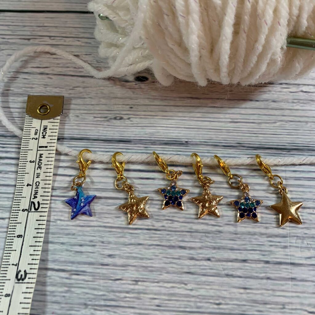 Stars Stitch Markers